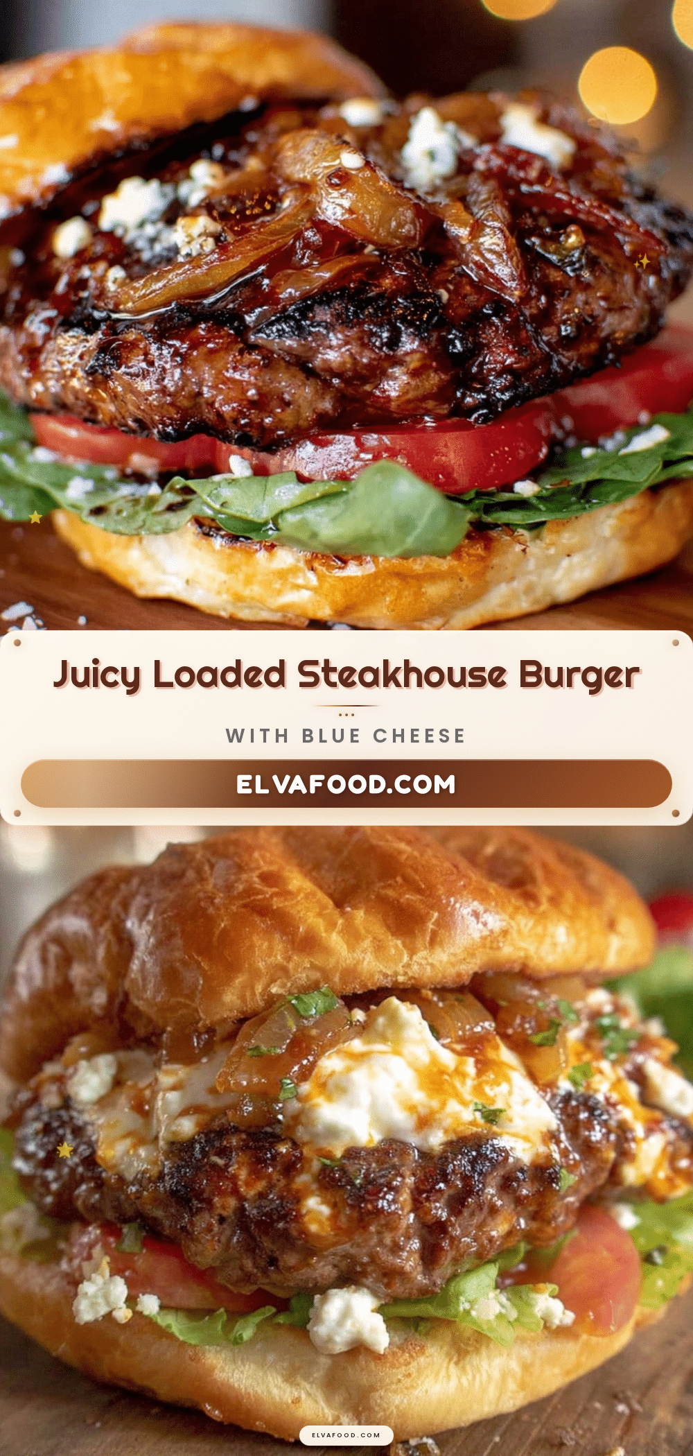 steakhouse burger recipe recipe