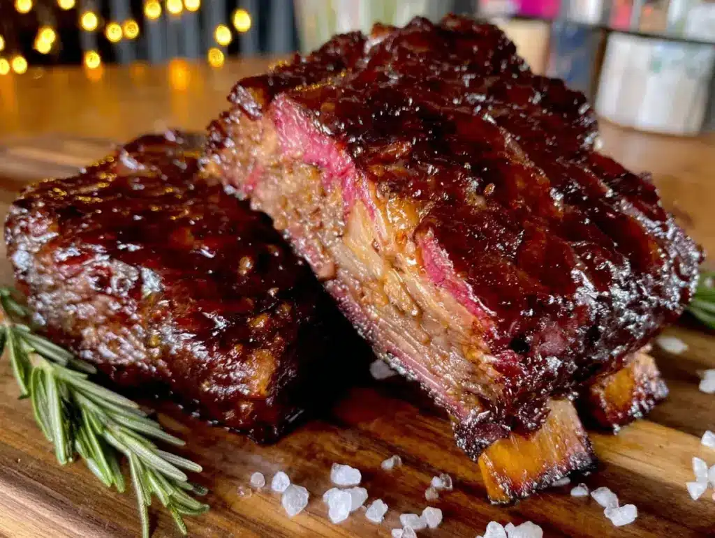 Texas-Style Smoked Beef Short Ribs - featured image