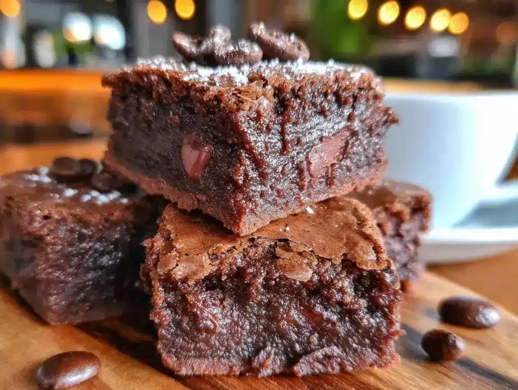 triple chocolate stout brownies - featured image