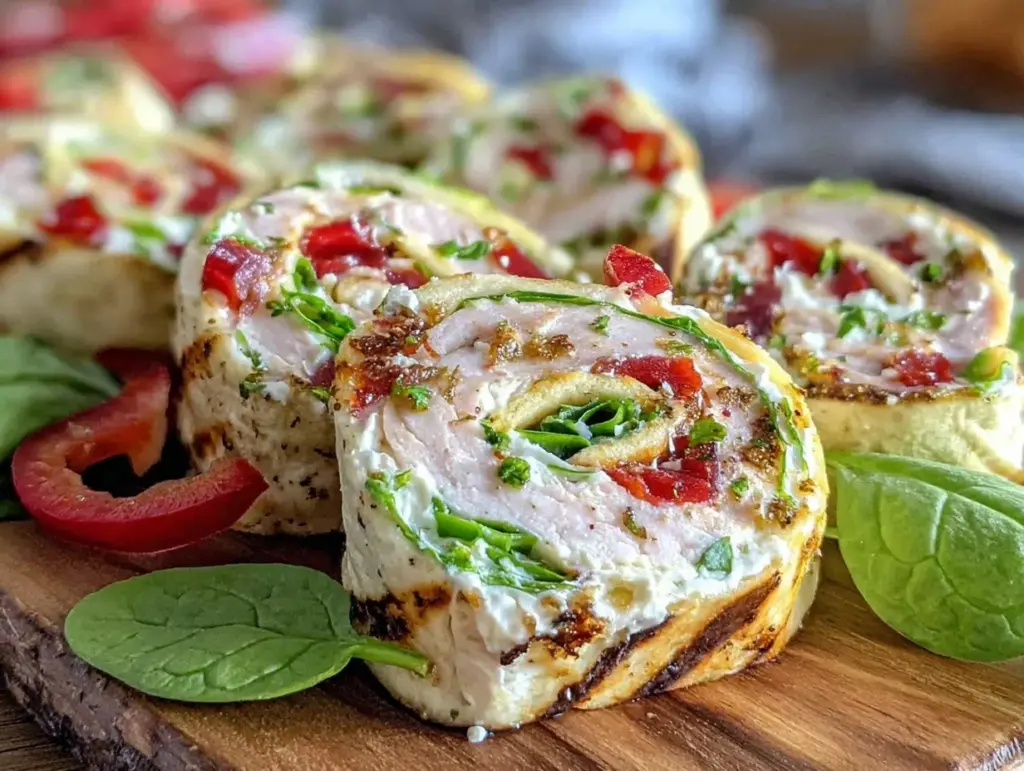 turkey pinwheel wraps - featured image