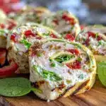 turkey pinwheel wraps - featured image