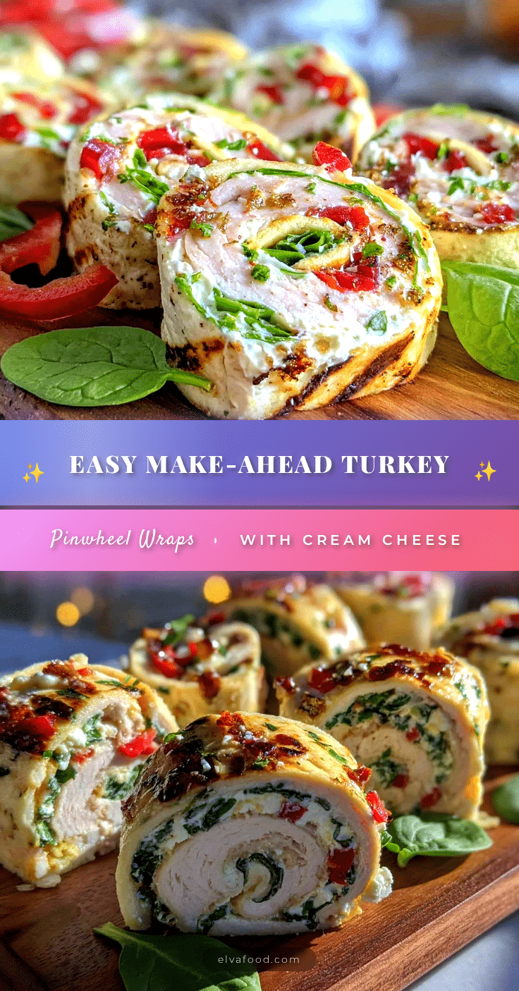 turkey pinwheel wraps recipe