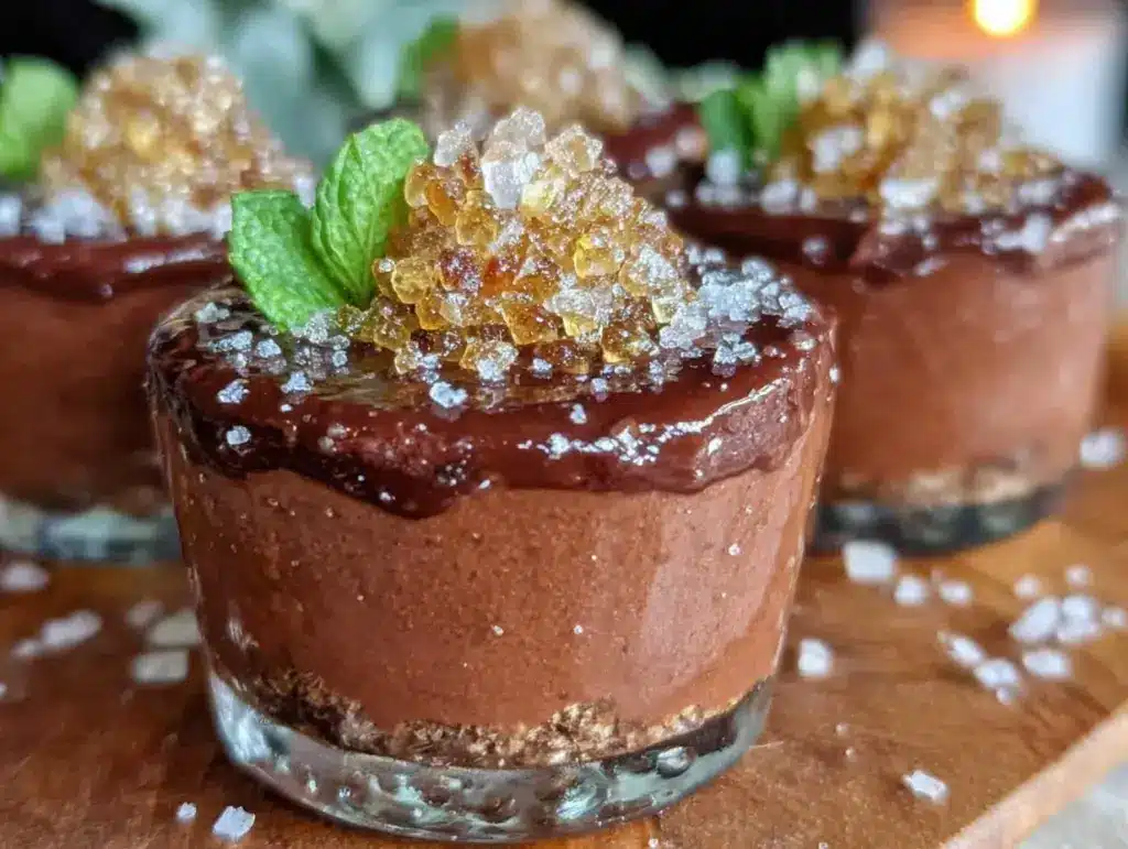 whiskey chocolate mousse - featured image