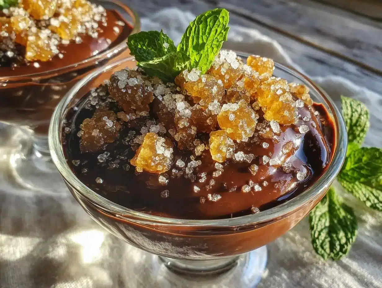 whiskey chocolate mousse preparation steps