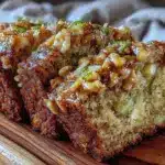 brown butter apple cinnamon zucchini bread - featured image