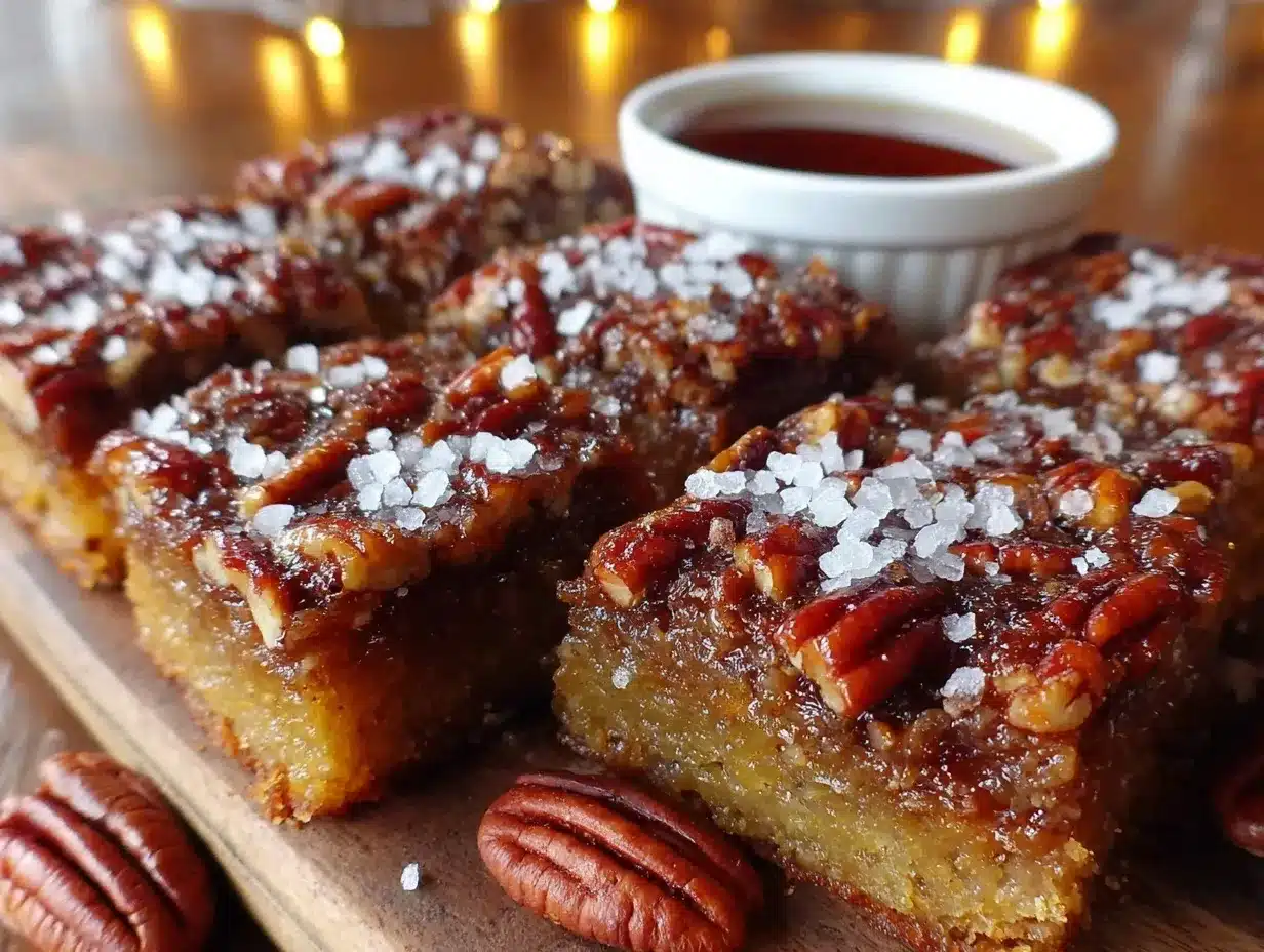 brown butter maple pecan blondies preparation steps
