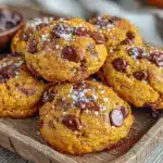 brown butter pumpkin chocolate chip cookies - featured image