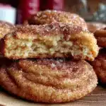 brown butter snickerdoodle cookies - featured image