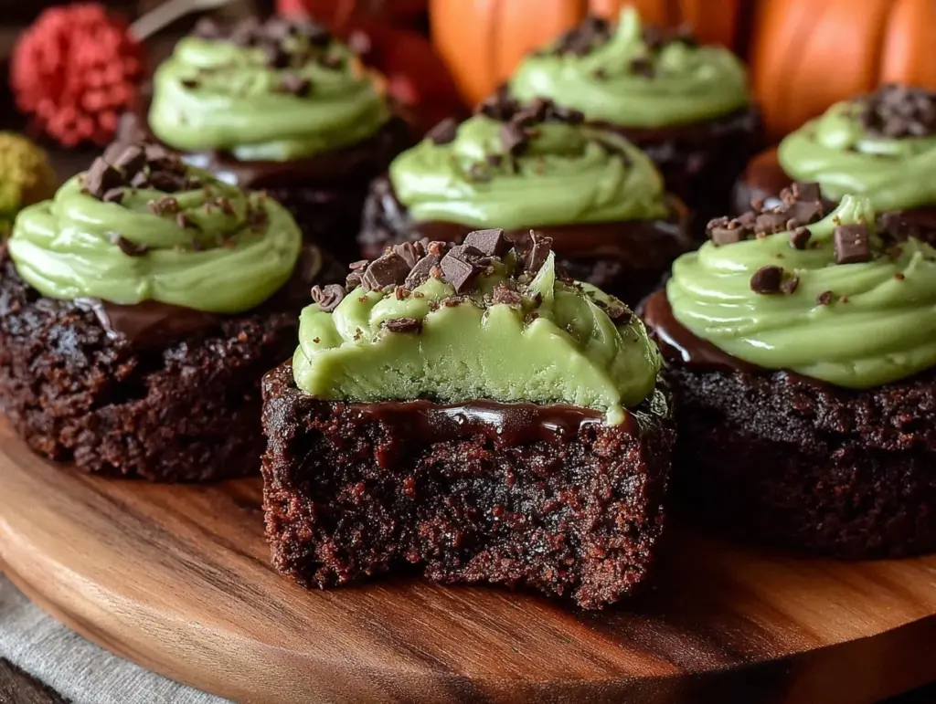 cauldron brownie bites - featured image