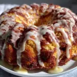 cinnamon roll pumpkin bundt cake - featured image