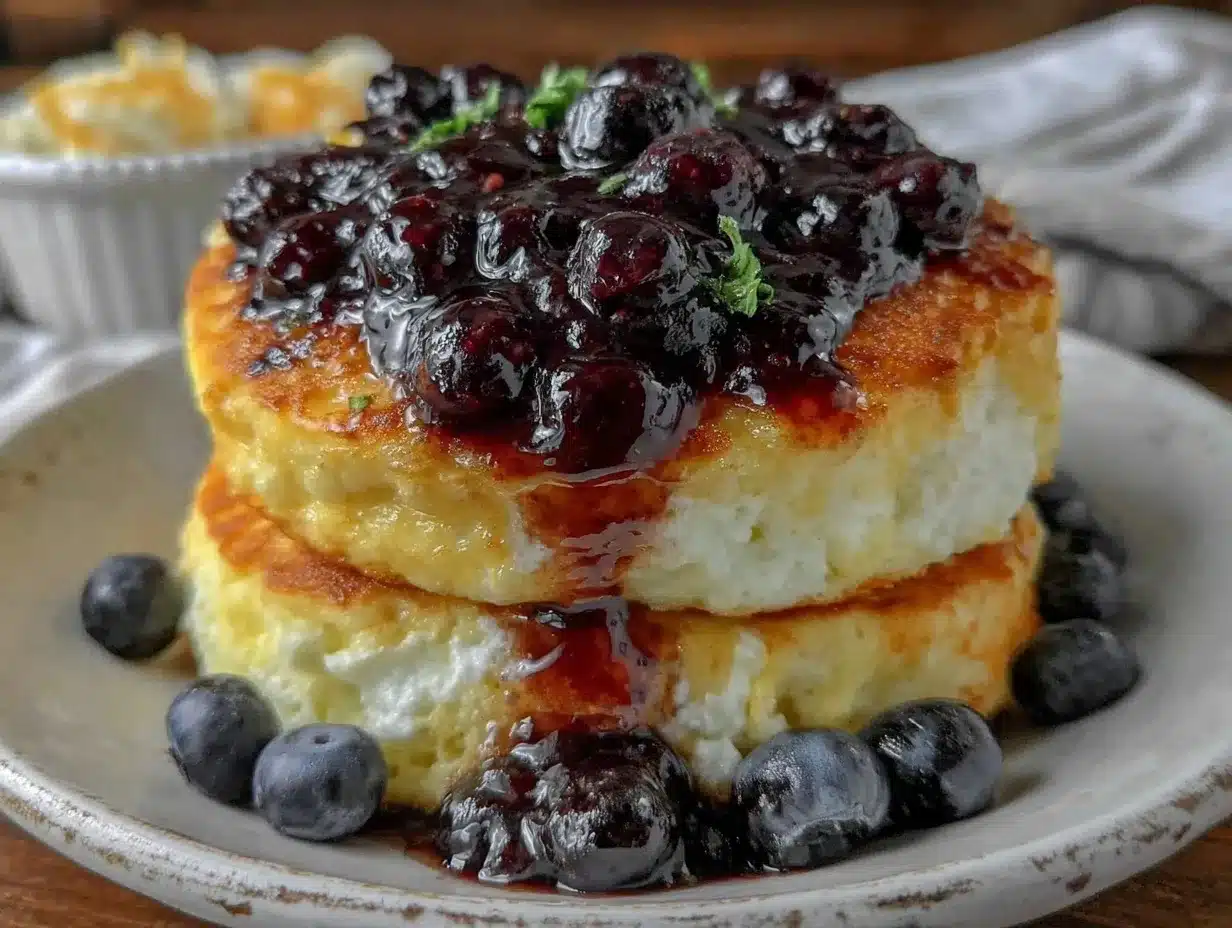 cottage cheese protein pancakes preparation steps