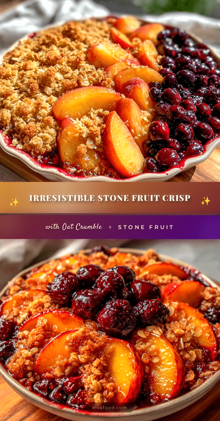 cozy stone fruit crisp recipe recipe