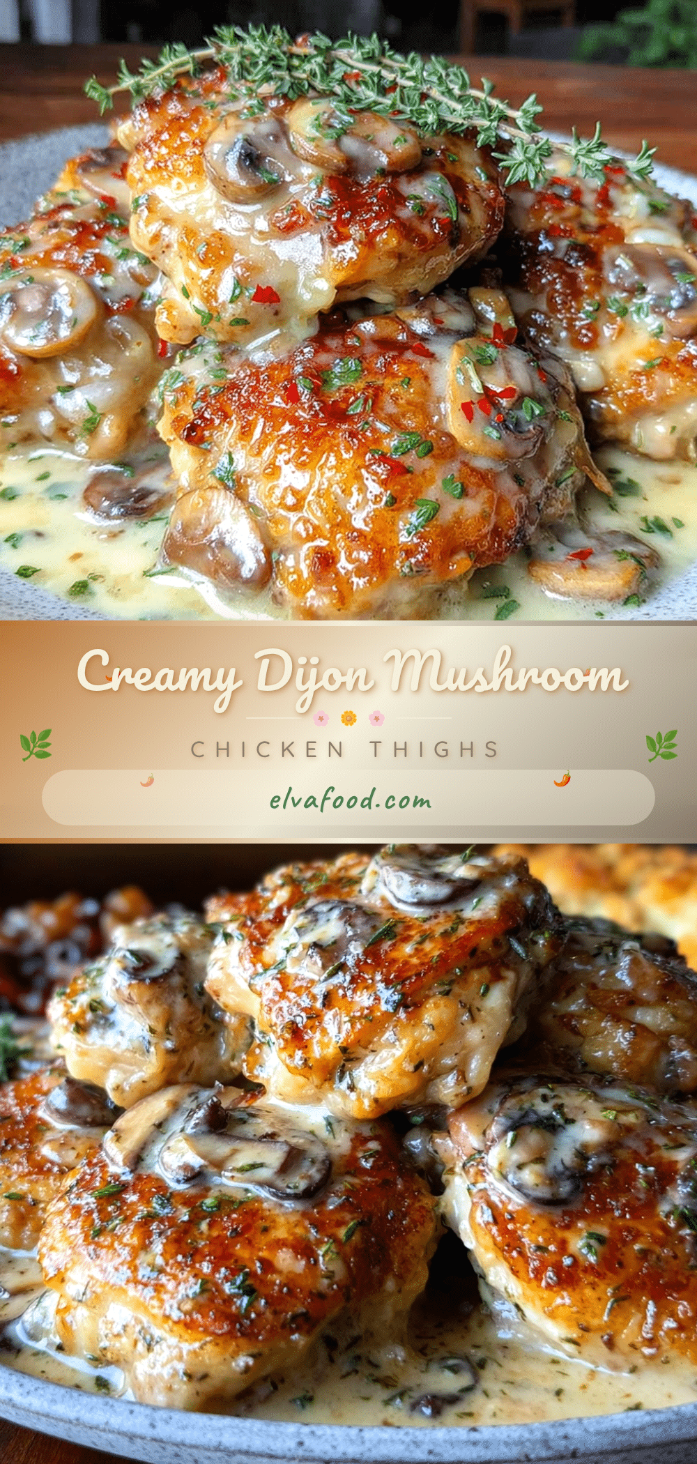 creamy boneless skinless chicken thighs recipe