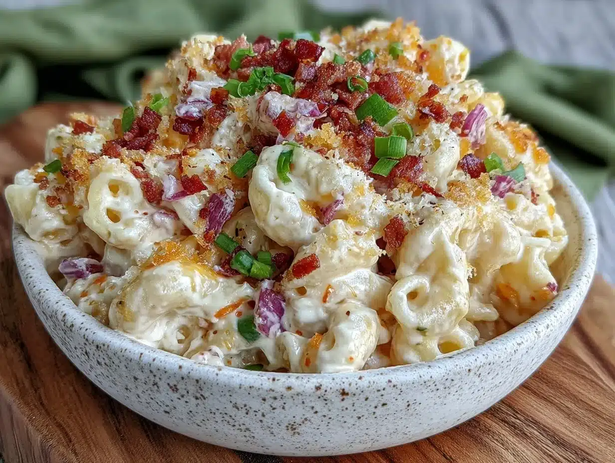 creamy hatch green chili mac and cheese preparation steps