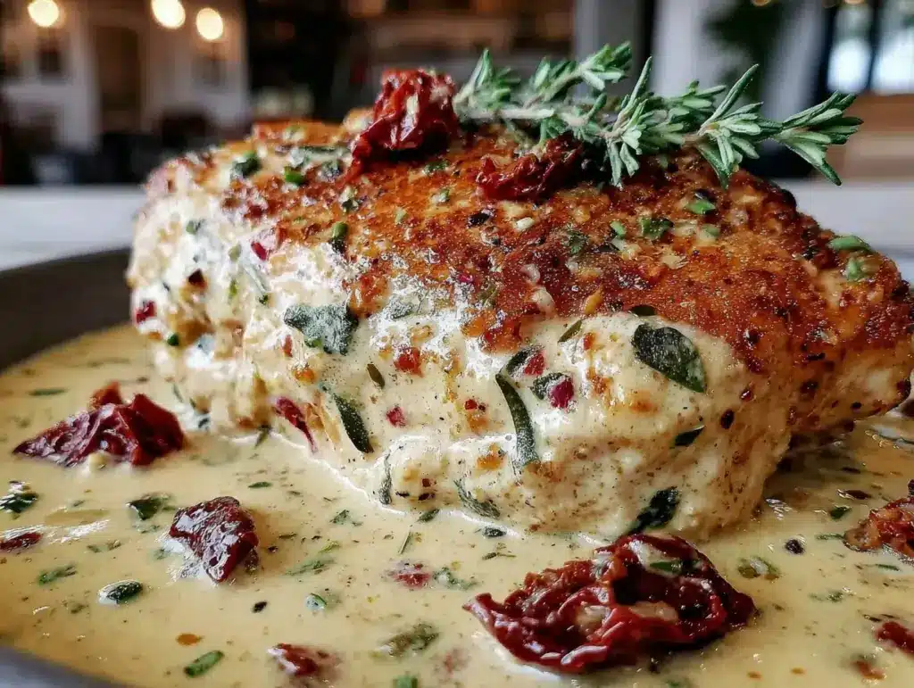 creamy marry me chicken - featured image
