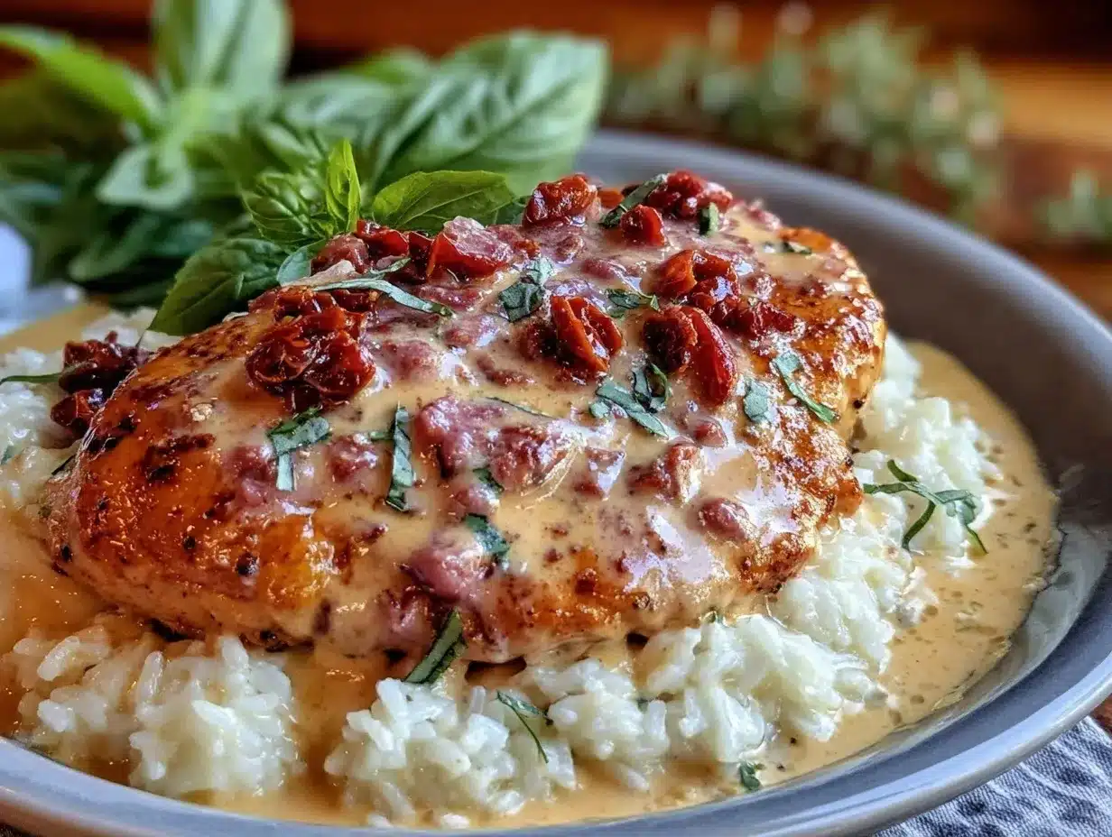Creamy Marry Me Chicken preparation steps
