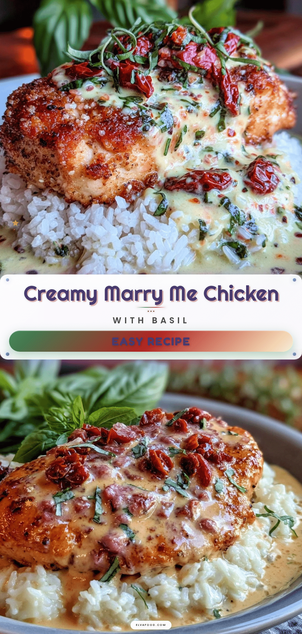 Creamy Marry Me Chicken recipe