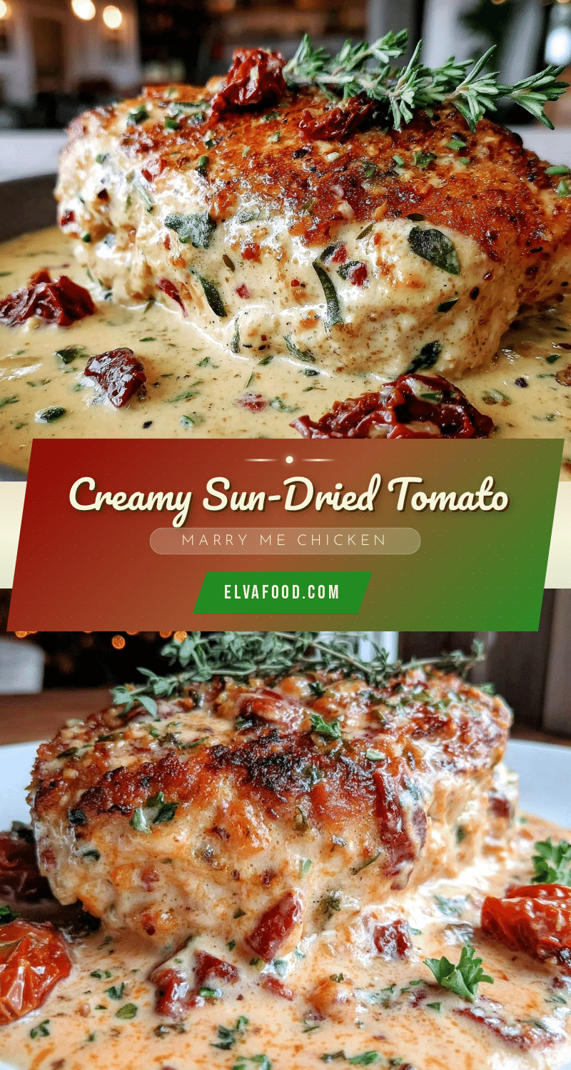 creamy marry me chicken recipe