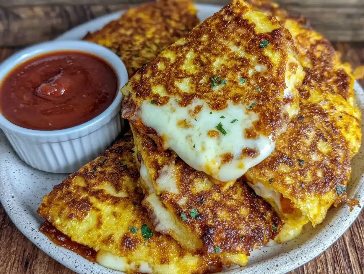 crispy after school pizza quesadillas preparation steps