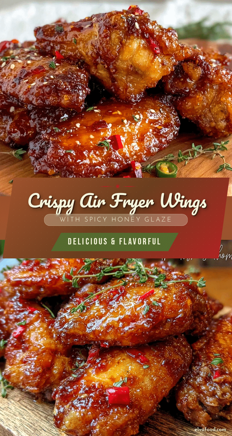 crispy air fryer chicken wings recipe