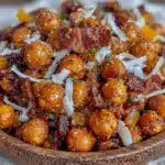 crispy chickpea trail mix - featured image
