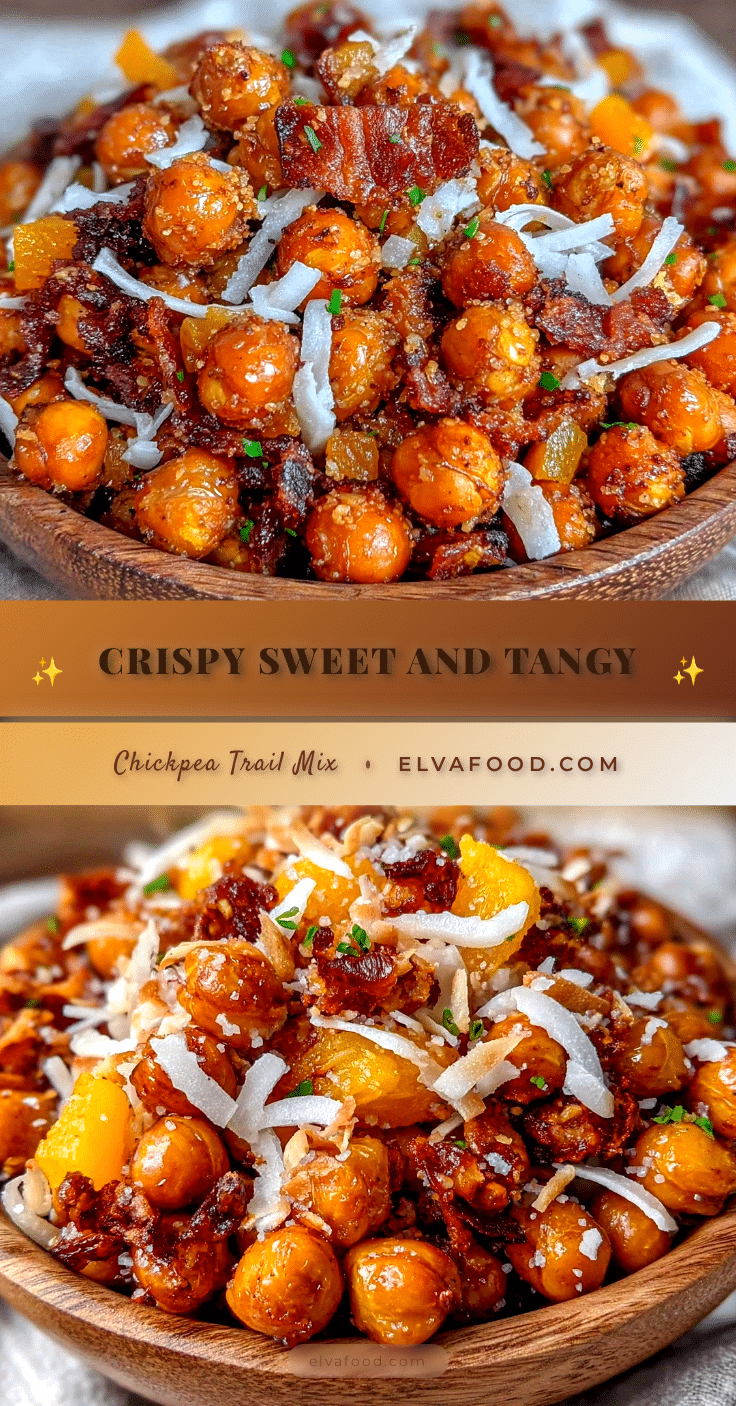 crispy chickpea trail mix recipe