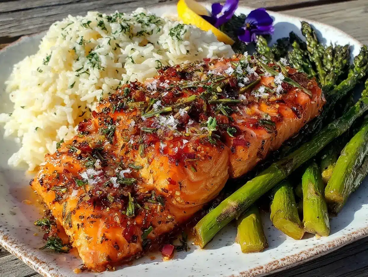 easy lemon herb baked salmon preparation steps