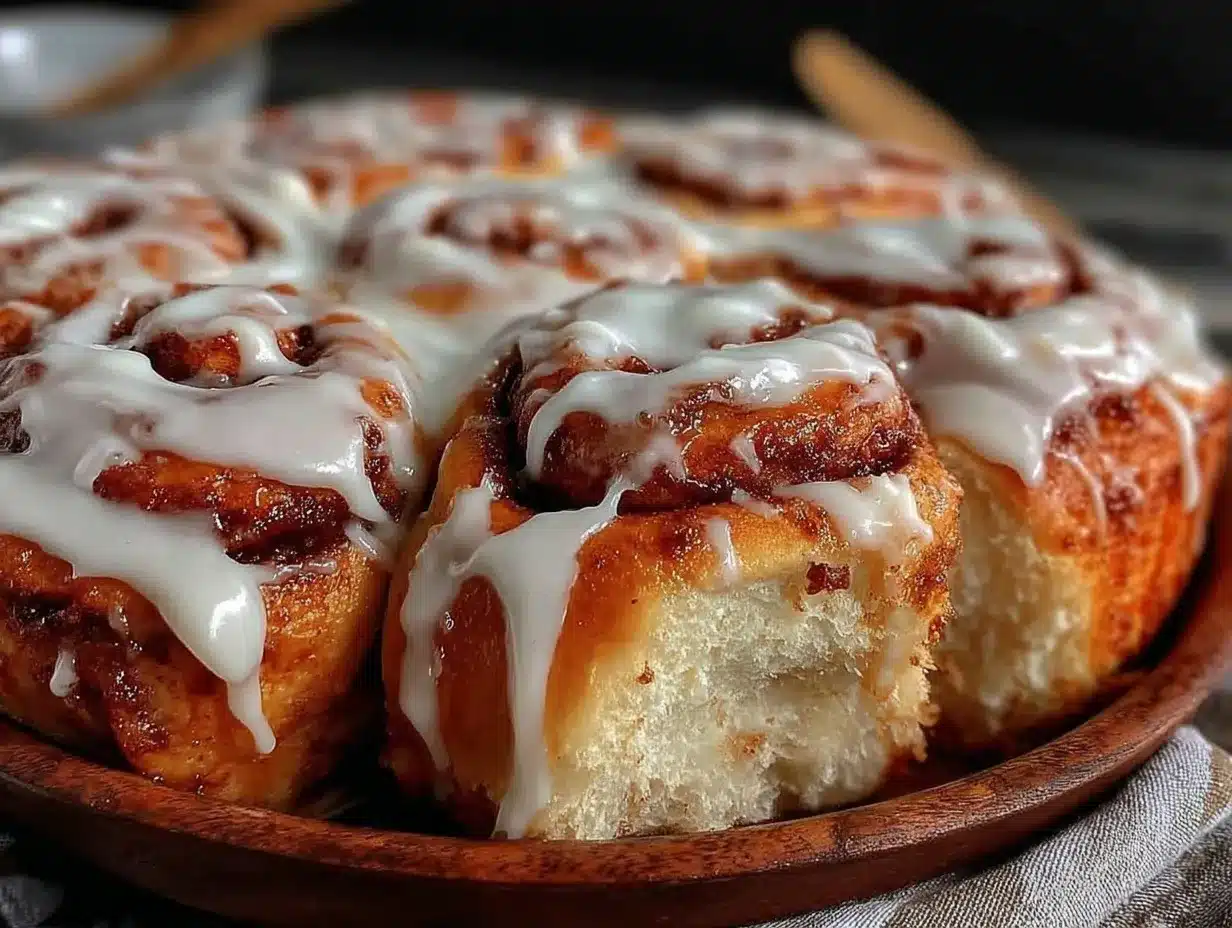 Easy Overnight Cinnamon Rolls preparation steps