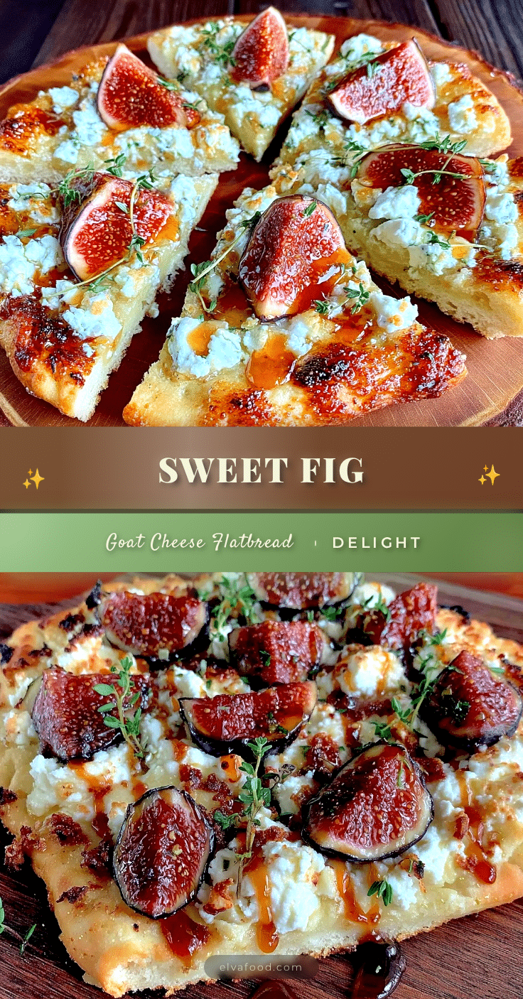 fig and goat cheese flatbread recipe