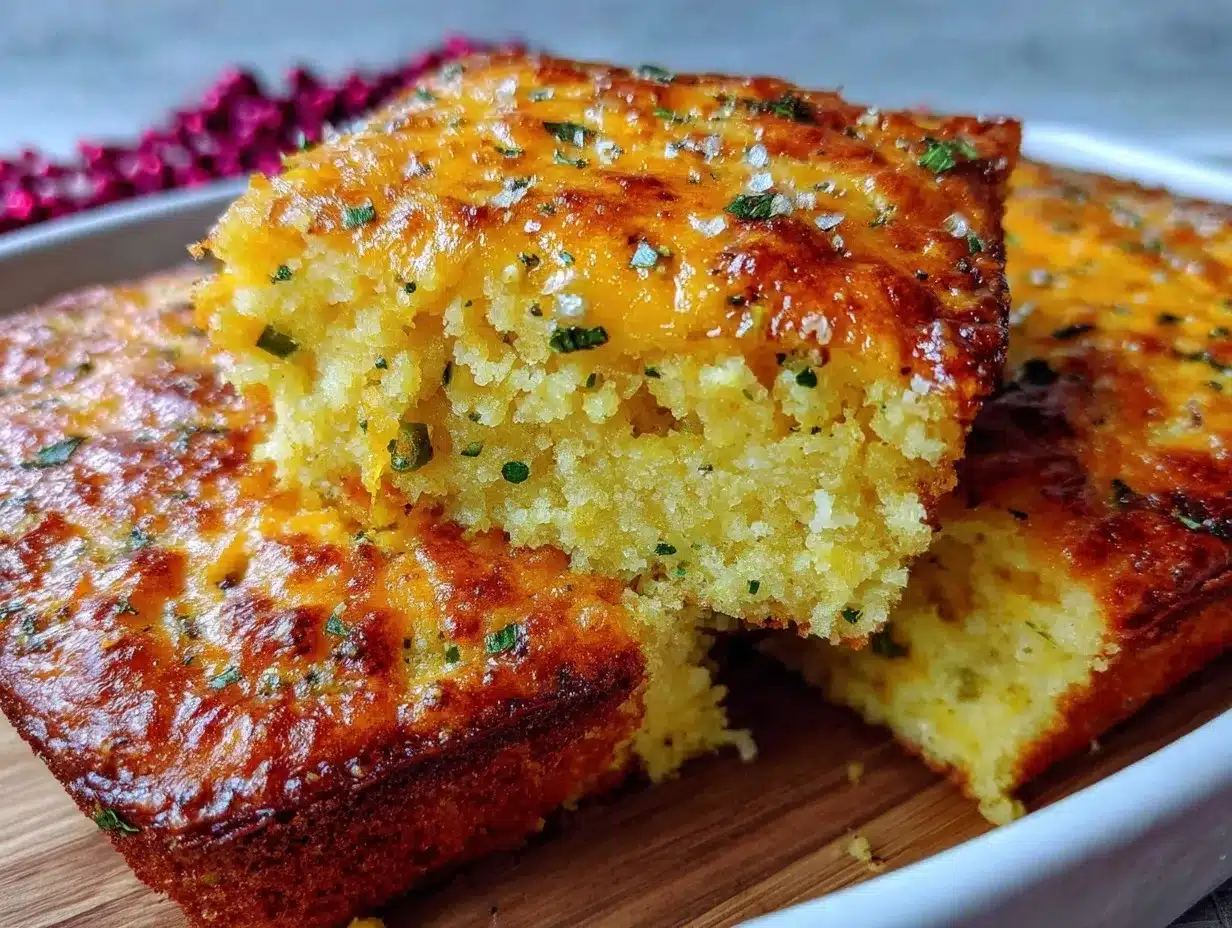hatch green chili cornbread casserole preparation steps