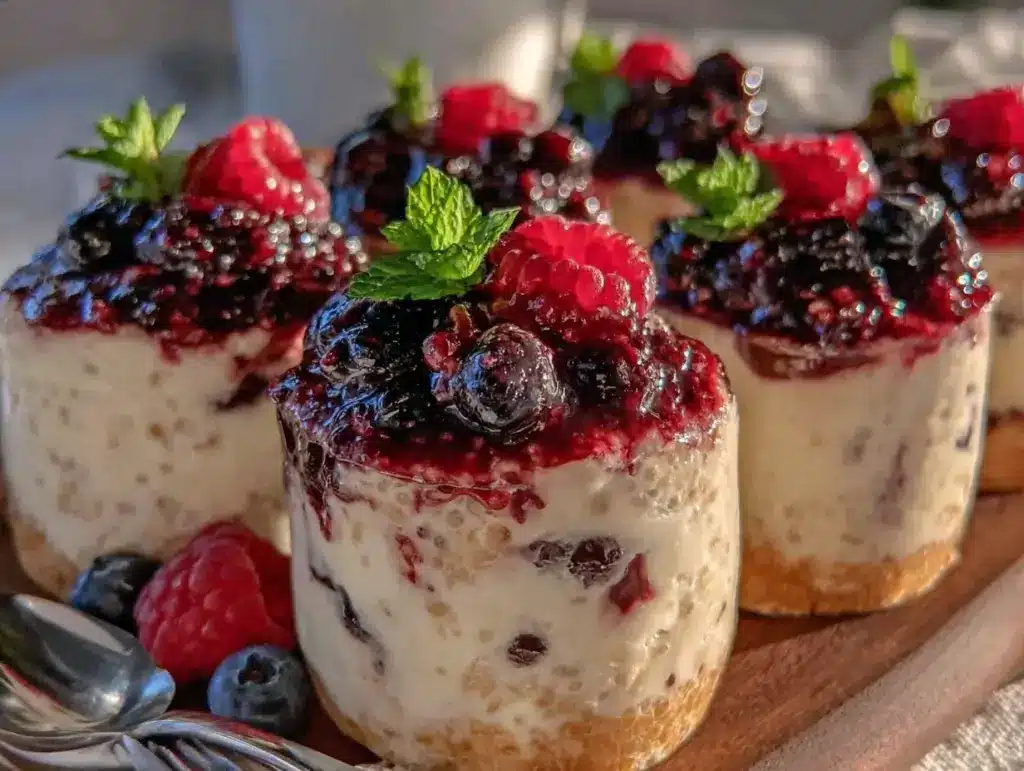 healthy overnight chia oat cups - featured image