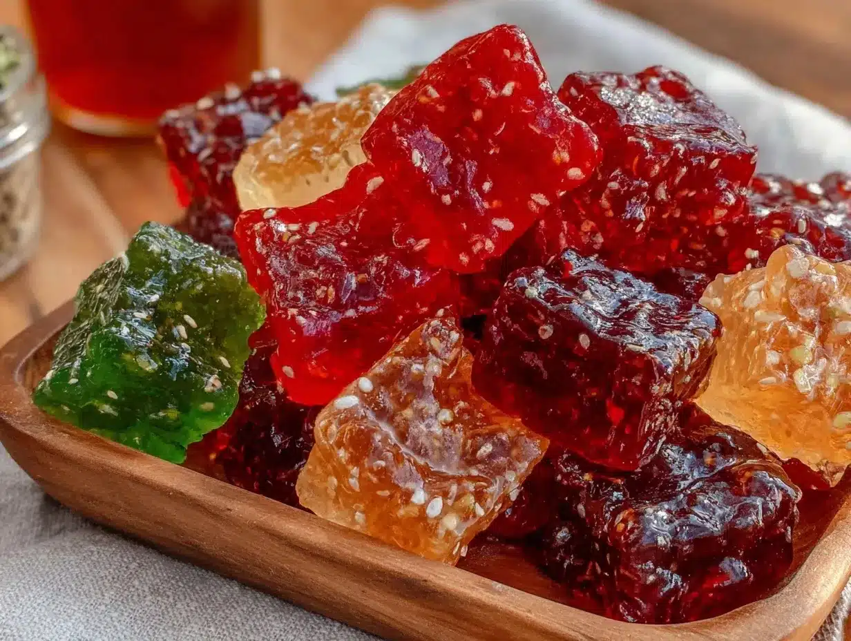 homemade fruit and veggie gummies preparation steps
