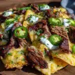 loaded jalapeño popper nachos - featured image