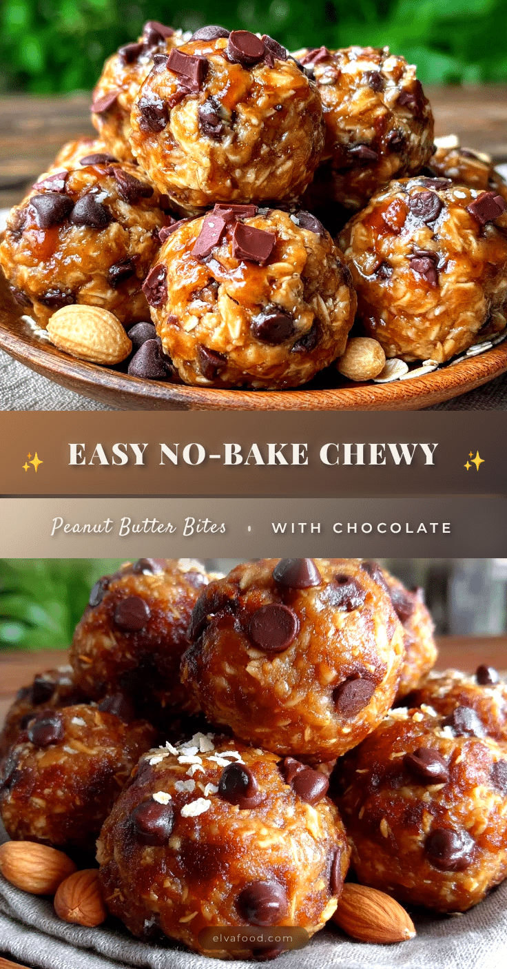 no-bake peanut butter energy bites recipe