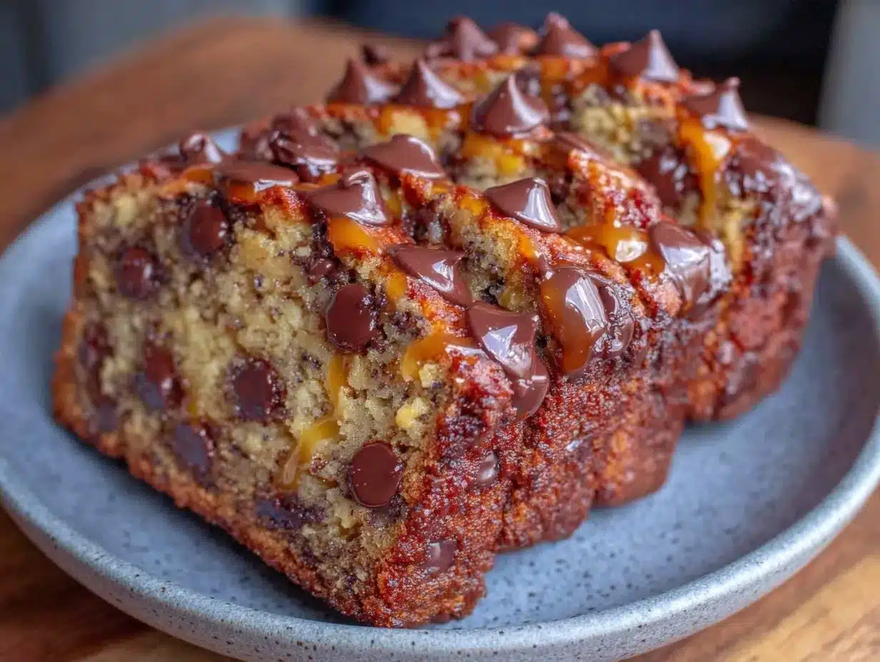 one-bowl banana bread preparation steps