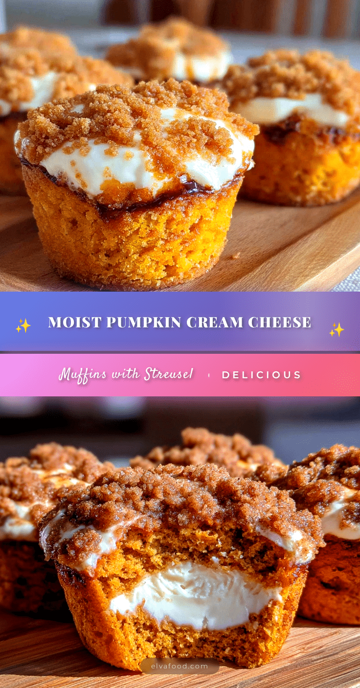 pumpkin cream cheese stuffed muffins recipe