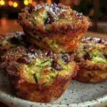 shredded zucchini chocolate chip muffins - featured image