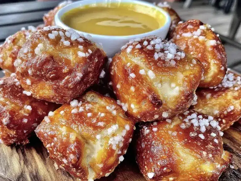 soft pretzel bites - featured image