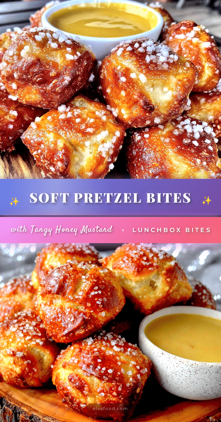 soft pretzel bites recipe