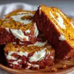 sourdough pumpkin bread cream cheese swirl - featured image