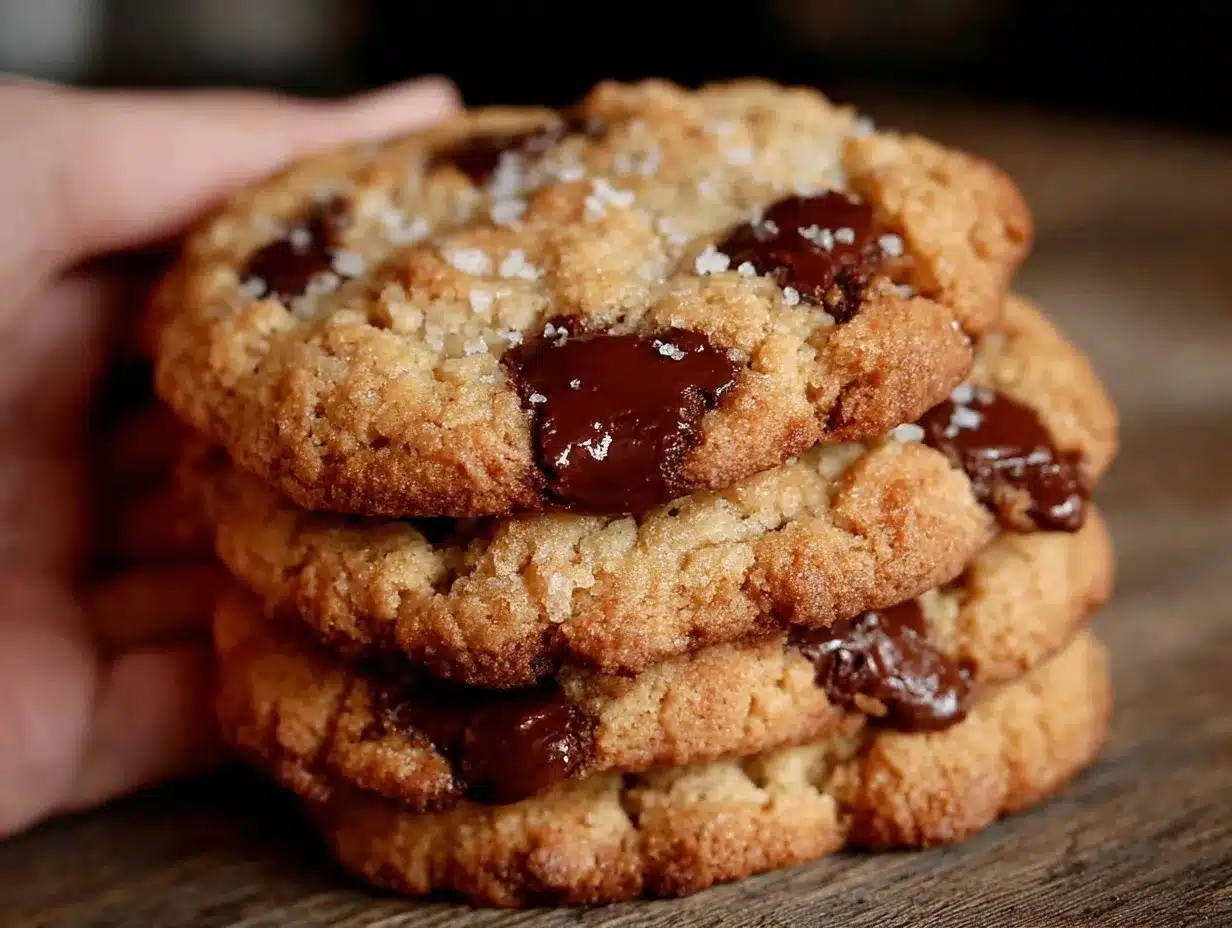 tender thick and chewy bakery-style chocolate chip cookies preparation steps