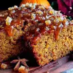 triple ginger pumpkin loaf - featured image