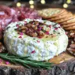 whipped brie charcuterie board - featured image