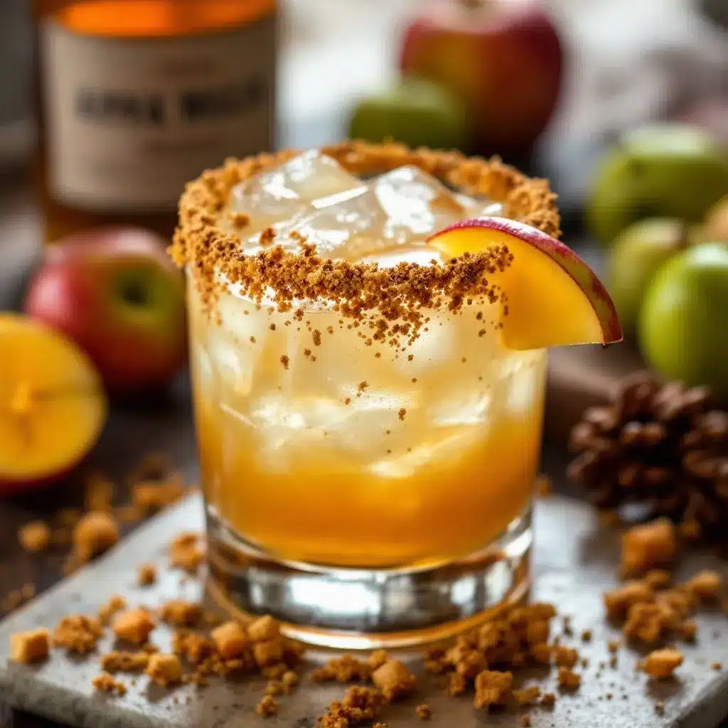 apple cider bourbon margarita preparation steps