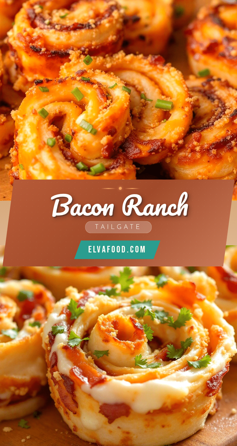 bacon ranch tailgate pinwheels recipe