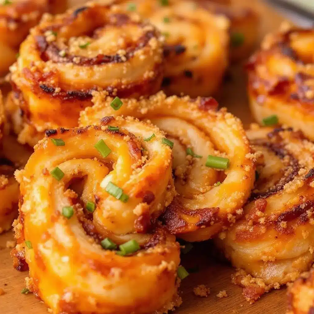 bacon ranch tailgate pinwheels - featured image