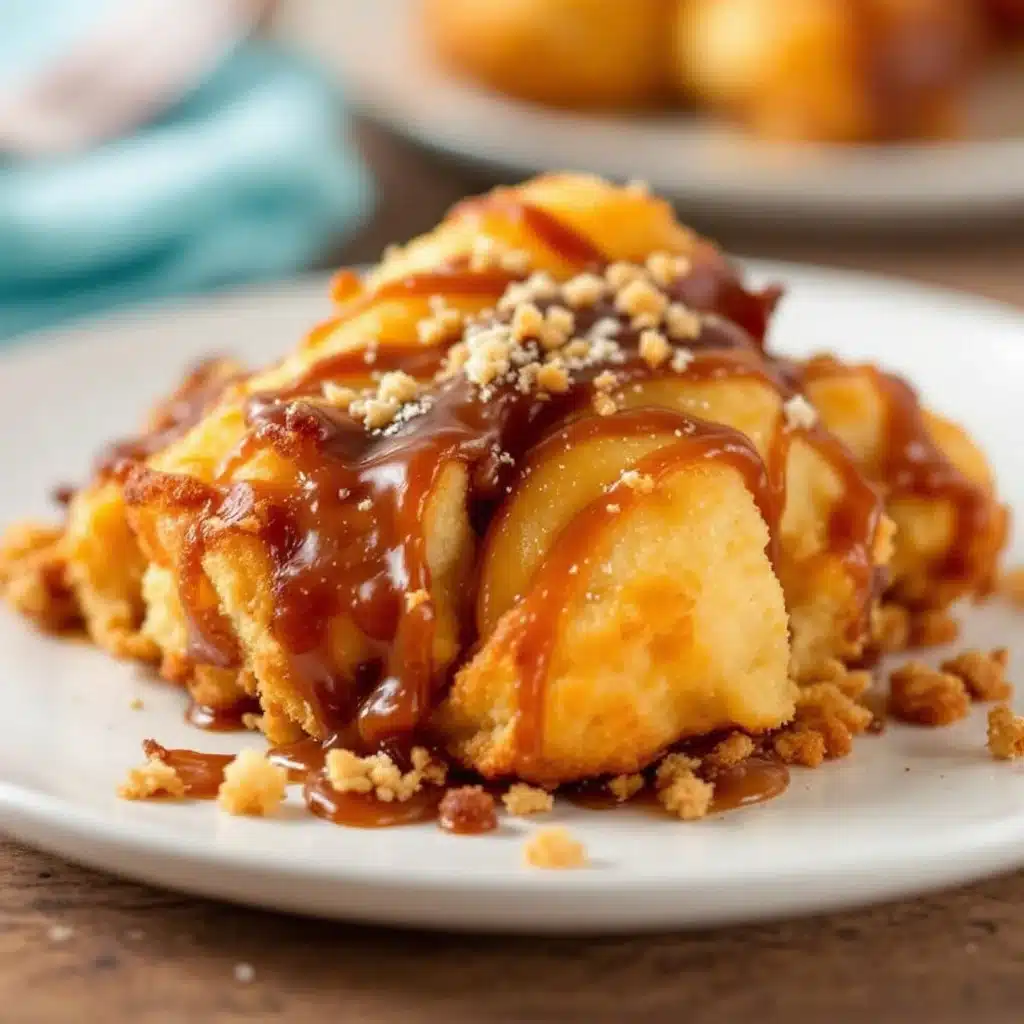 brown butter apple fritter bread - featured image