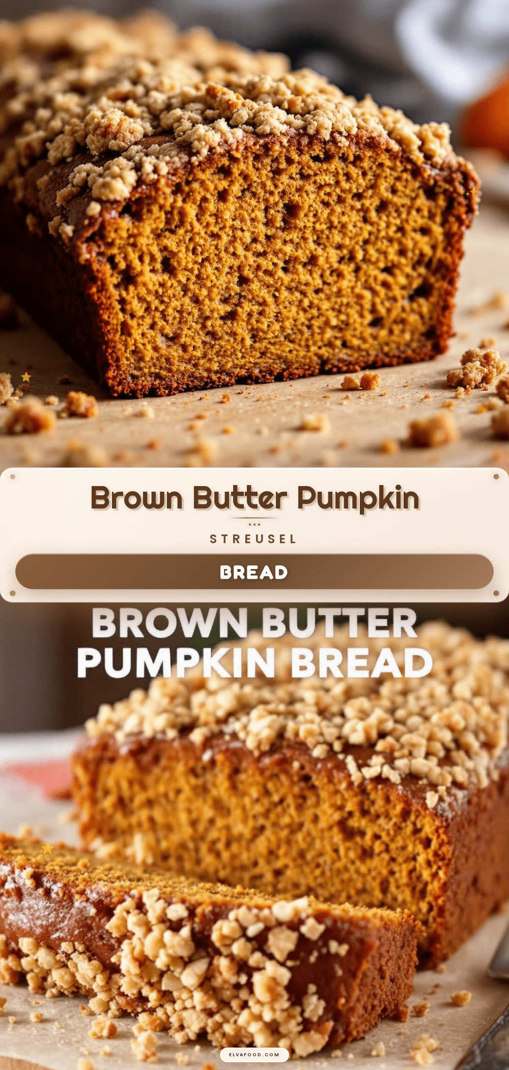 brown butter pumpkin bread recipe