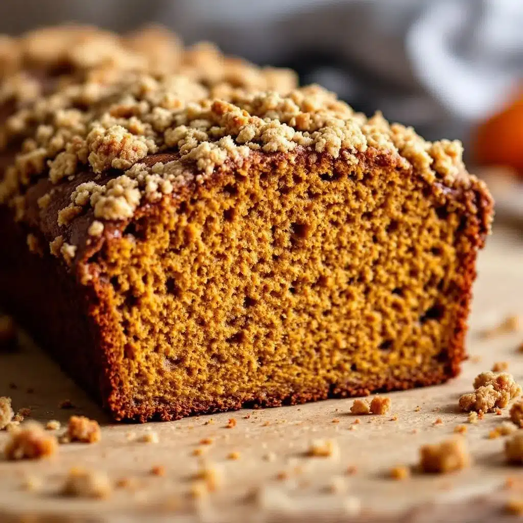 brown butter pumpkin bread - featured image
