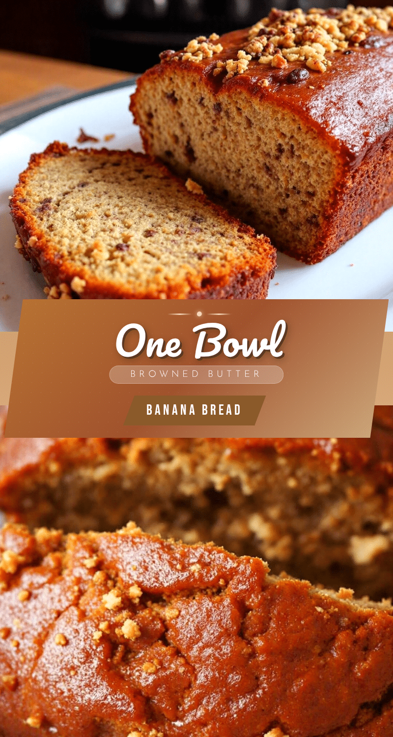 browned butter banana bread recipe